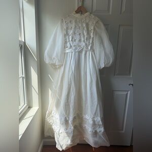 Emma Domb vintage wedding dress